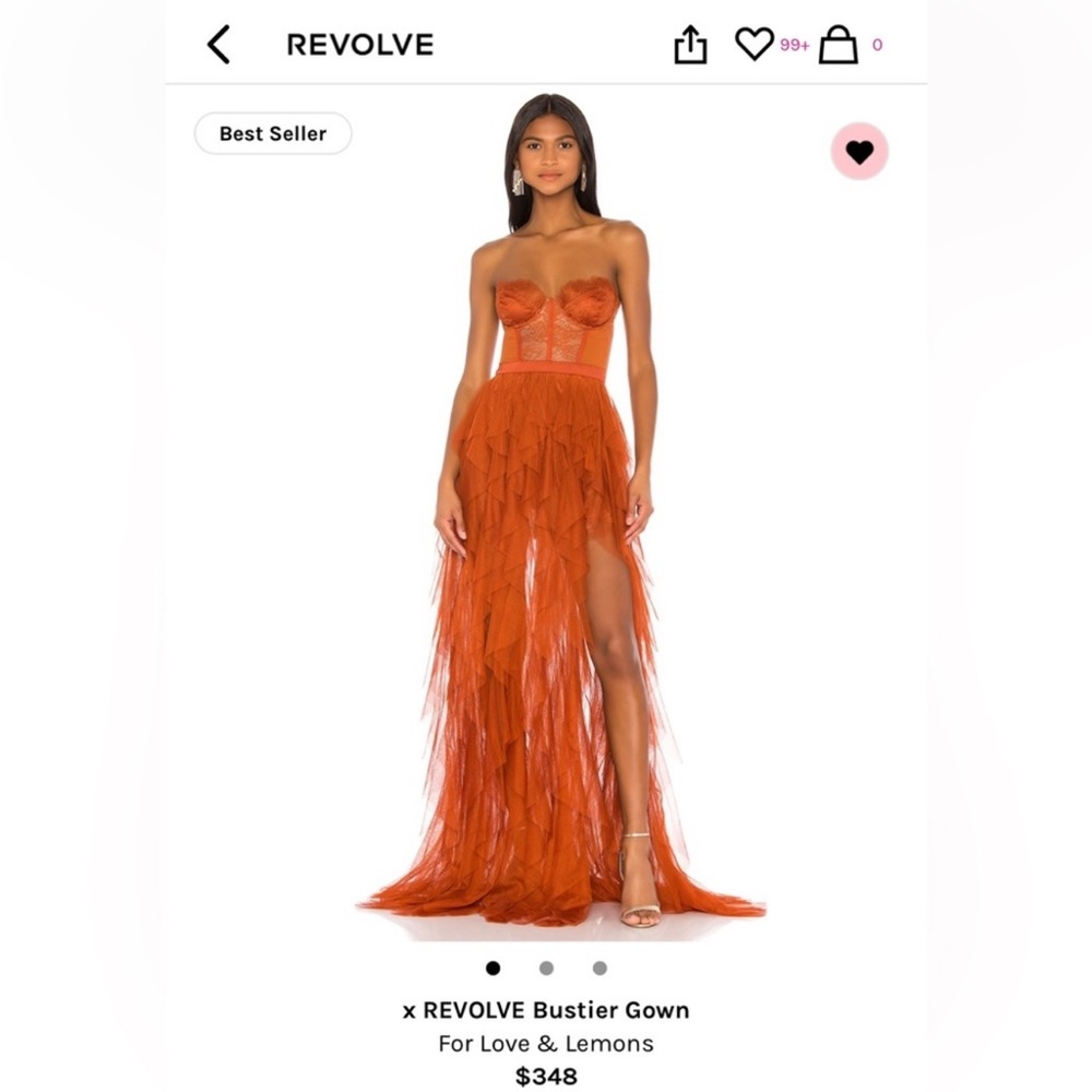 COPY - For love and lemons bustier dress